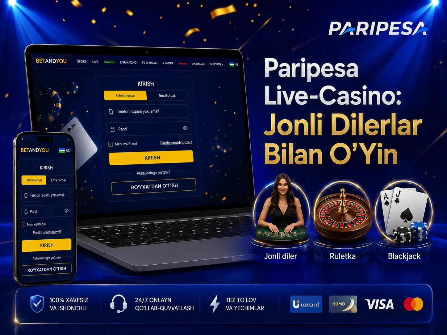 Paripesa Slotlari: Mashhur Nomlar Va Provayderlarс